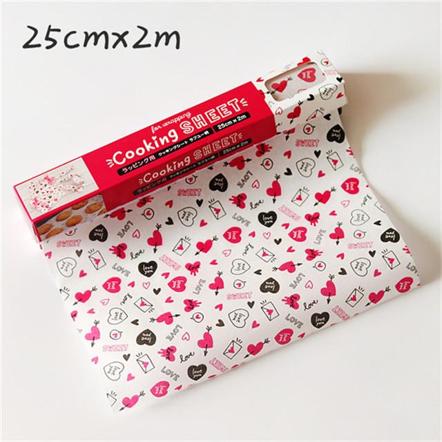 2/5M Parchment Paper Baking Sheets, Non-stick Oilpaper Wax Paper for Food Packaging, Deli Paper Basket Liner Sandwich Wrapper
