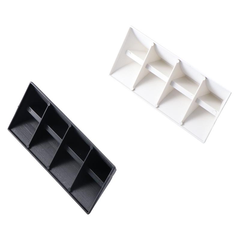 1Pc Desktop Screen Plastic Clip Furniture Glass Baffle Fixing Clamp Removable Support Brackets Office Desk Isolation Board Base