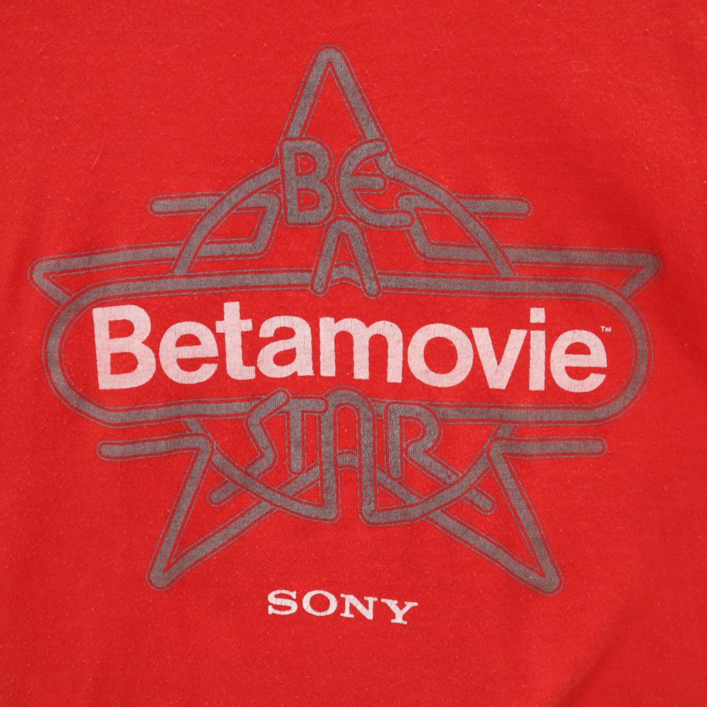 sonny 90s Old Print Short sleeve Betamovie T-shirt Men's Used