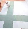 Sanko Just Place and Veterinarian Pet Tile 30cm x 40 Sanko Made in Can be Cut with Stick, Recommended, Water-Repellent Mat, 30cm, Pieces, Green, Dog,