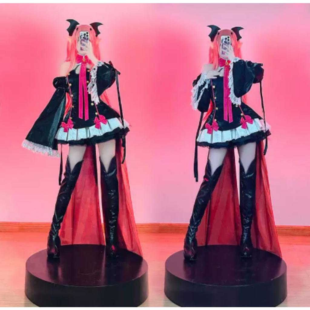 Anime Seraph of the end Krul Tepes Cosplay LolitaDress Vampire Costume Uniform