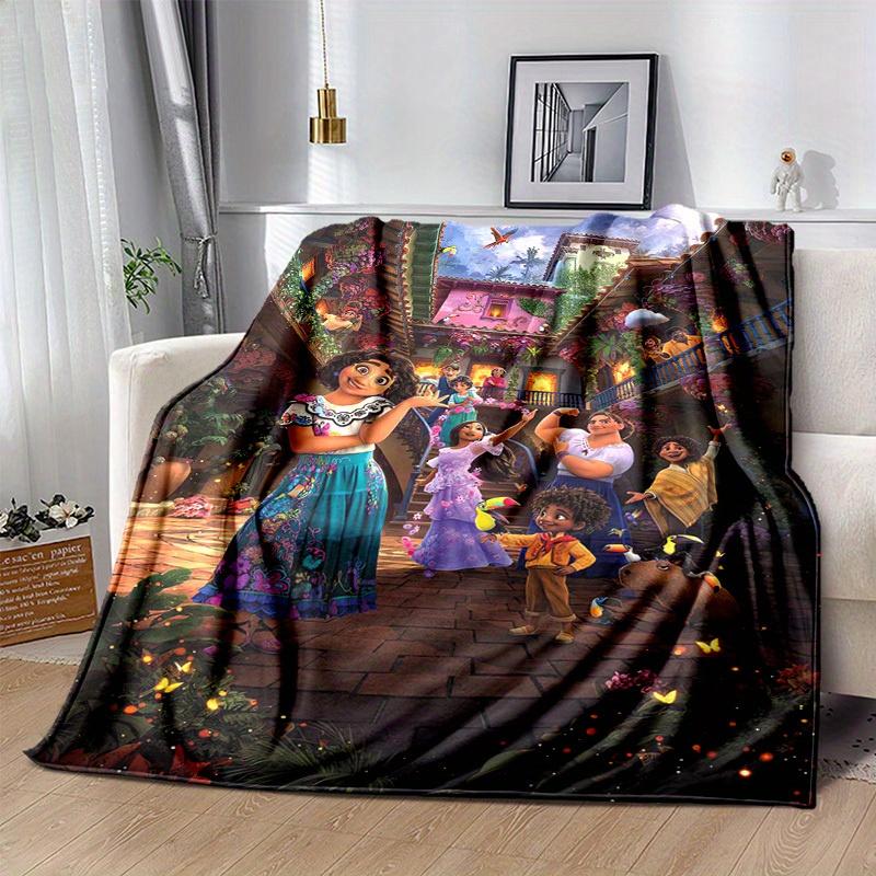

1pc, Enchanting Home Decor: Magical Family Blankets Perfect Gifts for Your Cozy Living Room, Bedroom & More! Ideal for Sofa, Travel, Camping, Car 80x120cm