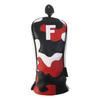 Practical Golf Club Headcover Soft Plush Lining Dustproof PU Leather Texture Suitable for Square Heel Shaft Putters