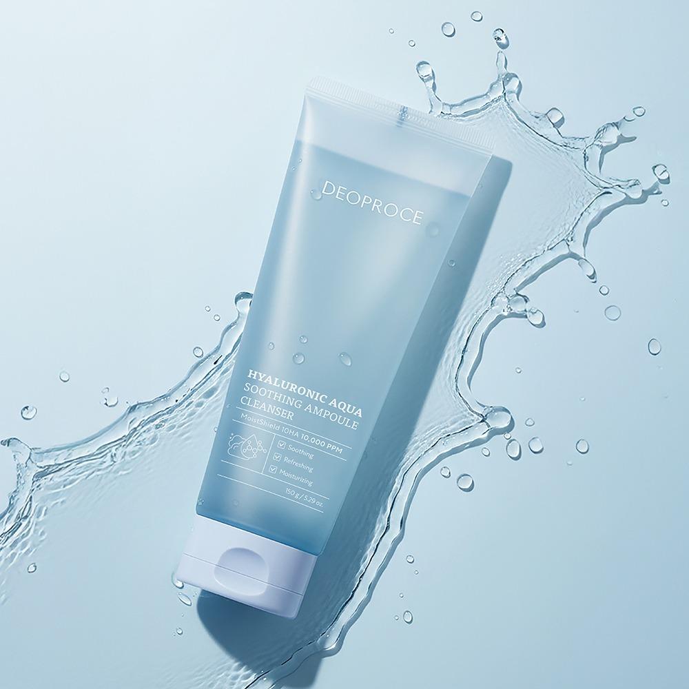Hyaluronic Aqua Soothing Ampoule Cleanser 150g