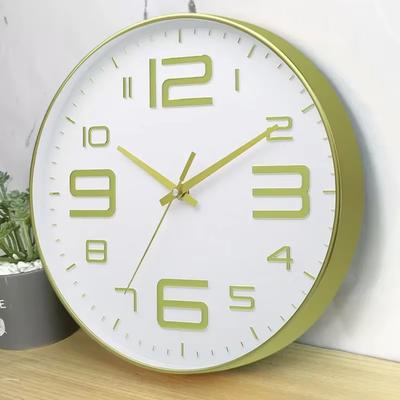 Mute Nordic Wall Clock Unique Wall Hanging Clock Minimalist Digital Clock  Bedroom