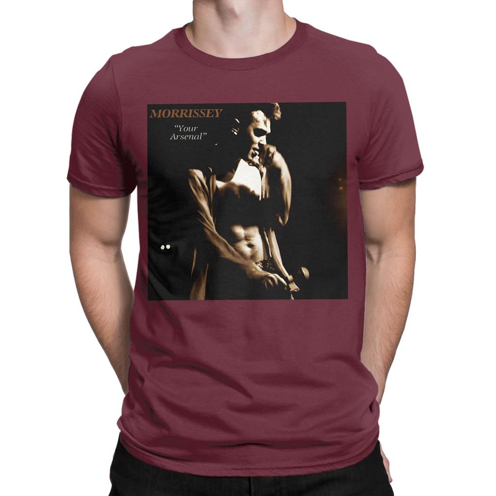 Vintage Morrissey Tour 2025 Gift 8 TShirt for Men Crewneck 100 Cotton T Shirts  Short Sleeve Tees Summer Tops