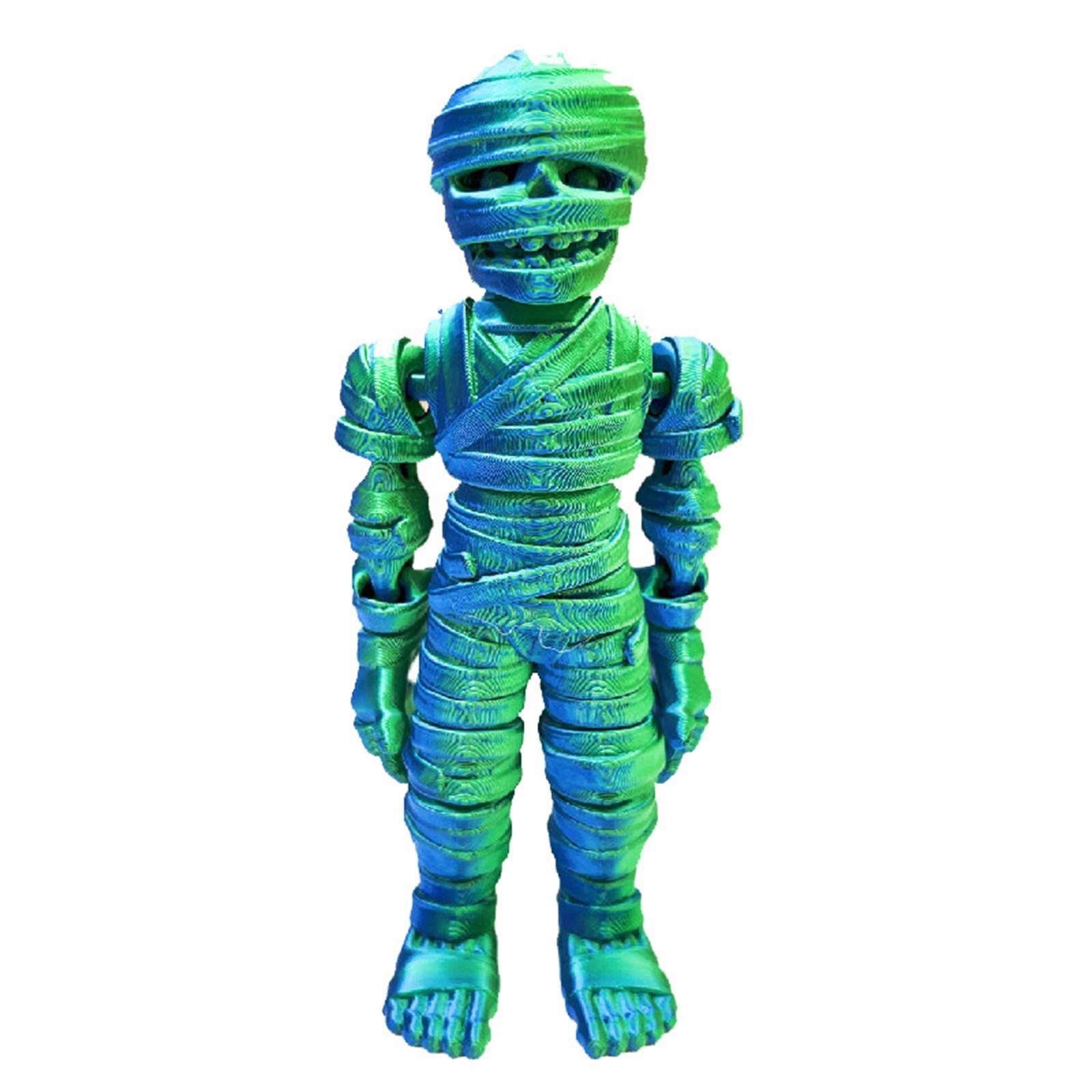 

3D Printed Egyptian Pharaoh Decorative Ornaments Halloween Mummy Refrigerator Magnet