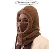 Cycling Windproof Hooded Neck Warmer Windproof Outdoor Cold Weather Neck Warmer for Running Skiing Cycling