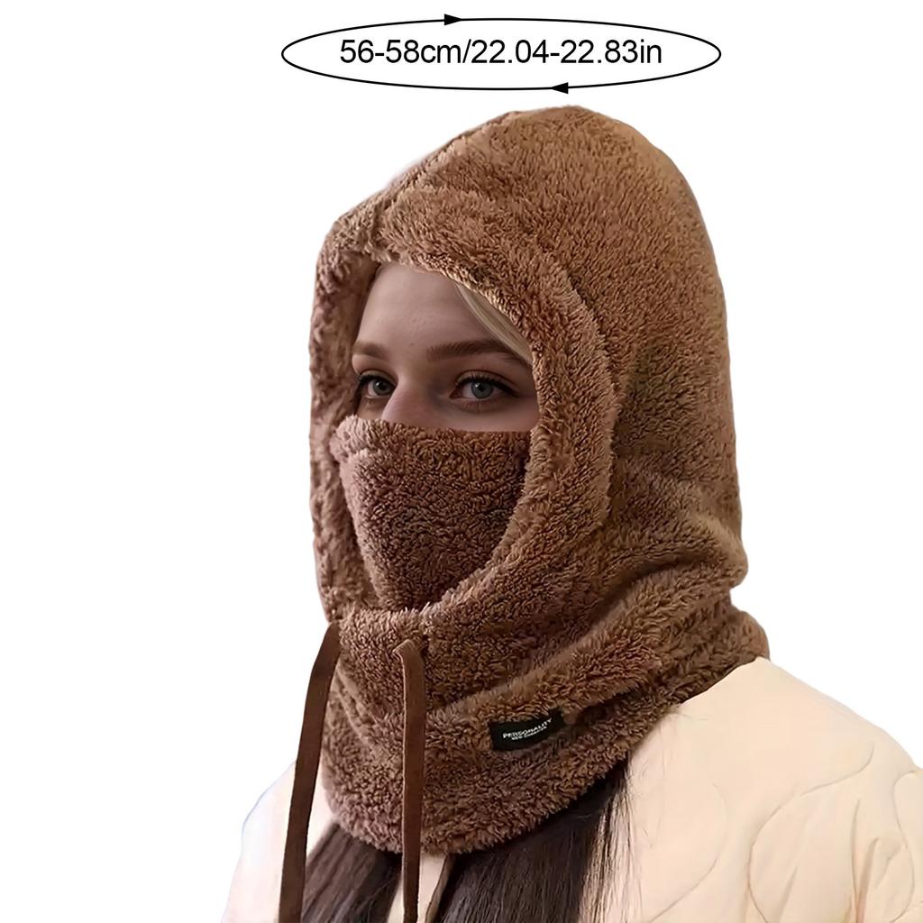 Cycling Windproof Hooded Neck Warmer Windproof Outdoor Cold Weather Neck Warmer for Running Skiing Cycling