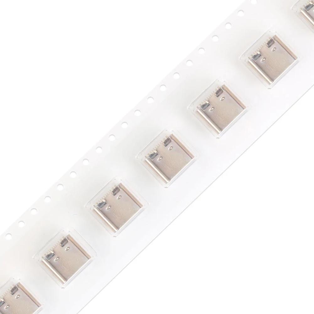 Mufă de încărcare mufă micro Usb tip C Conector cu 16 pini Conector mamă Priză de încărcare Conector SMT