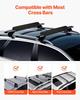 Roof Rack Pads for Crossbar 88lbs Load Capacity for Kayak Canoe Surfboard