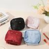 Multi-Use Portable Sparkling Star Makeup Bag Mini Size Square Shape Velvet Makeup Bag Cosmetic Bag for Women