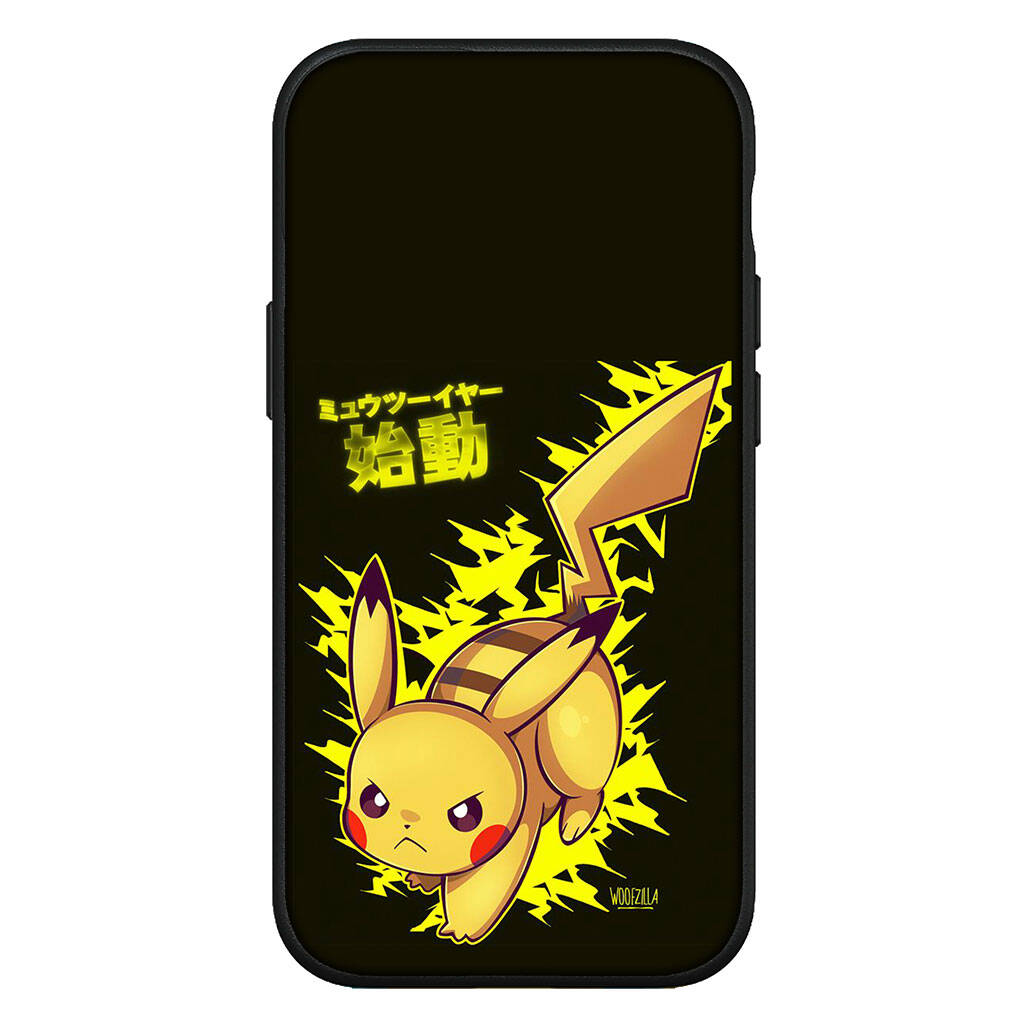Cover for iPhone 17 16 15 Xiaomi Poco Redmi Note 14 13 12 11 Pro Max X 9 16e Samsung Galaxy S25 S24 S23 OPPO Huawei Game Pokemon Go Pikachu Phone Case
