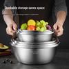 MAXCOOK 304 Stainless Steel Mixing Bowl