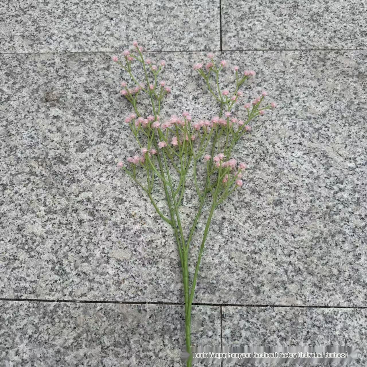 Мягкий Резиновый Букет Искусственных Цветов  Дыхание Младенца  - Цветочный Декор с Шелковистым Ощущением для Гостиной и Свадьбы