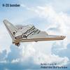 Wooden 3D Airplane Puzzle Educational DIY Toy for Children