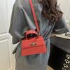 High Texture Handbag Women's 2025 New Trendy Fashion Versatile Shoulder Messenger Bag Retro Small Square Bag