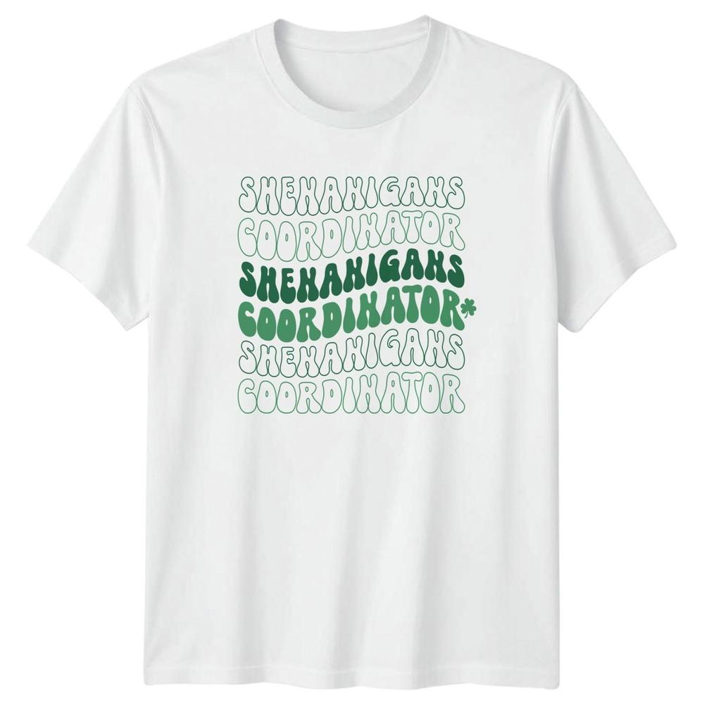 Shenanigans Coordinator TShirt Irish Party St Patricks Day Gift For Him And Her S