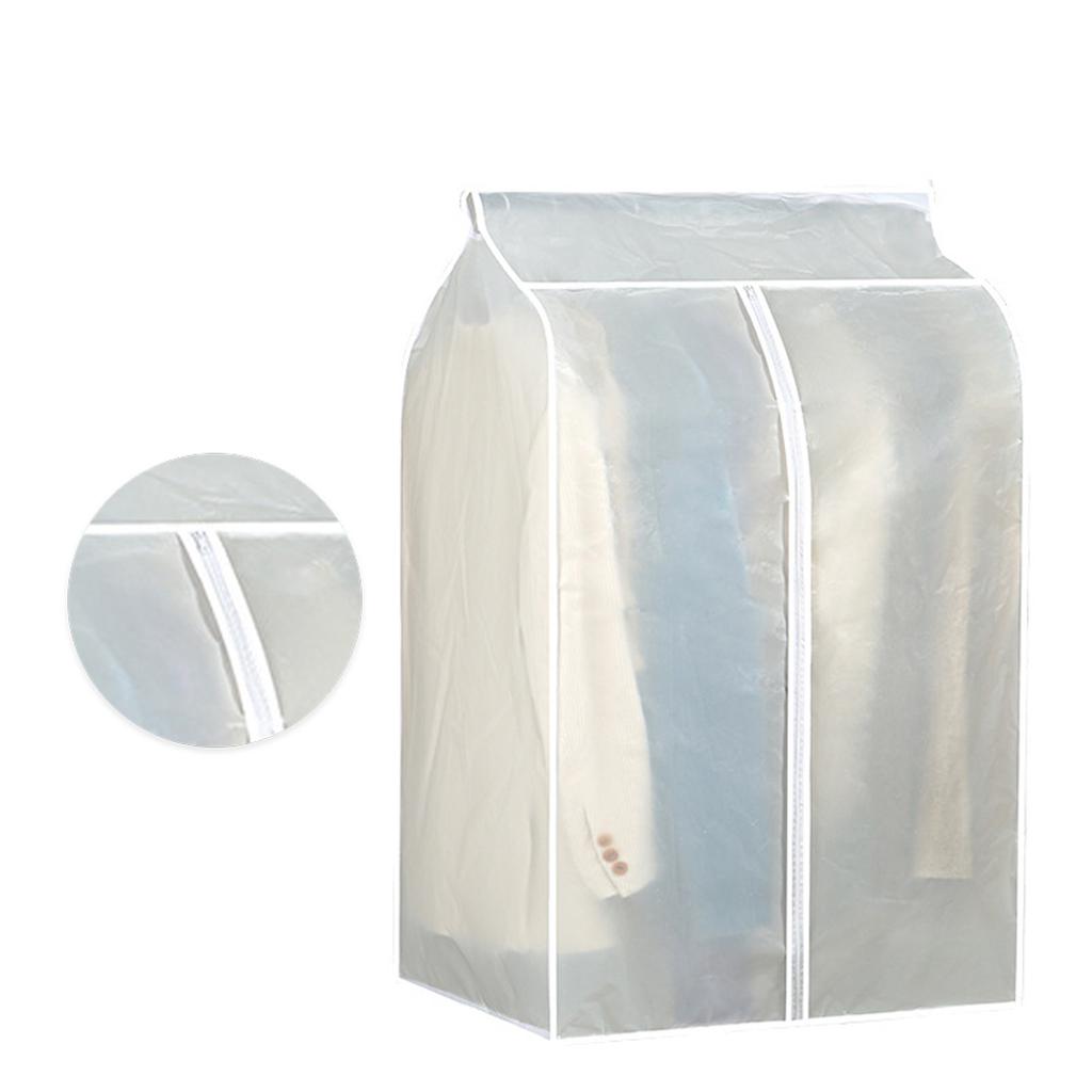 Super Large Transparent 3D Zipper Clothes Dust Cover Wardrobe Storage Bag Waterproof Dustproof Suit