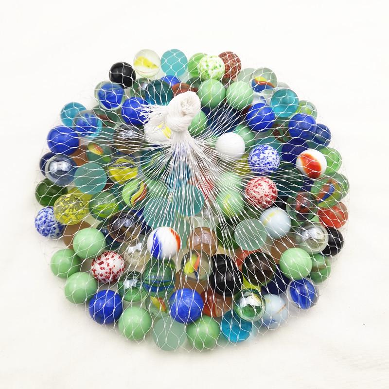 Glass Marbles Set for Games & Decoration - Sizes 14/16/19/25mm