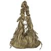 Korean Style Cloud Crossbody Bag with Colorful Laces - Trendy One-Shoulder Pleated Handbag for Shopping