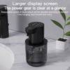 2024 Liquid Soap Dispensers Bathroom Automatic Soap Dispenser USB White 4 Level 400ML Shampoo Dispenser Foam Soap Dispenser