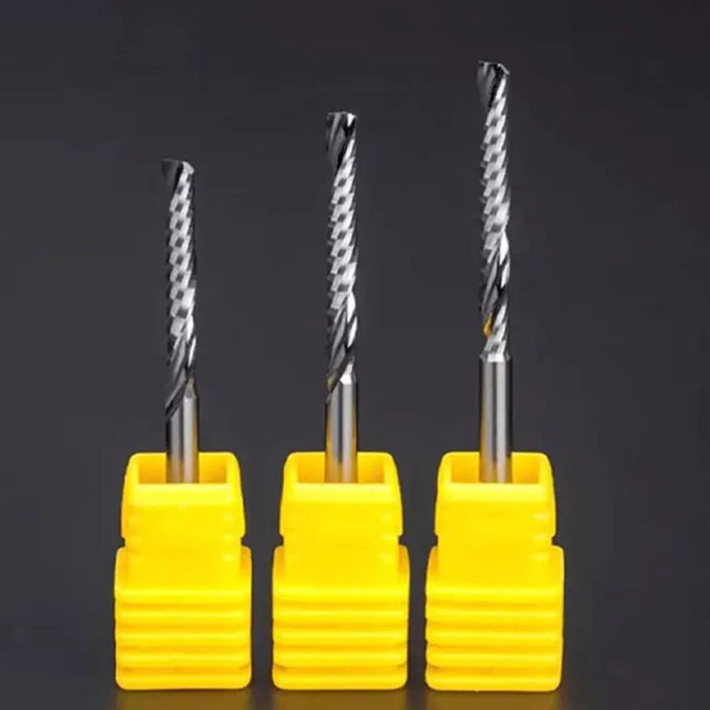 1Pcs Single Flute Router Bit Carbide End Mill Tool New Milling Bits  CNC Machine