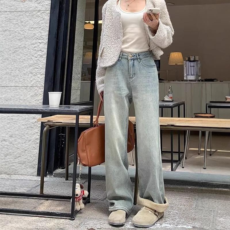 

Women s Plus Size Straight Leg Slimming Jeans - Autumn/Winter 2024 XS