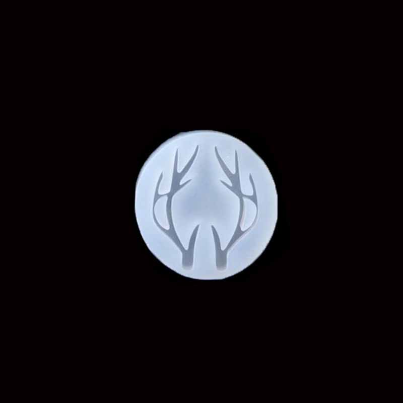 1pcs Deer and antlers Liquid silicone mold DIY resin jewelry pendant necklace pendant lanugo mold resin molds for jewelry