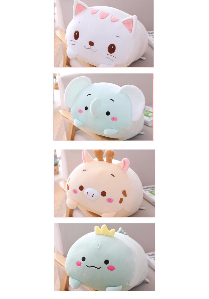 Super Soft Cartoon Animal Plush Toy - Long Strip Doll and Birthday Gift