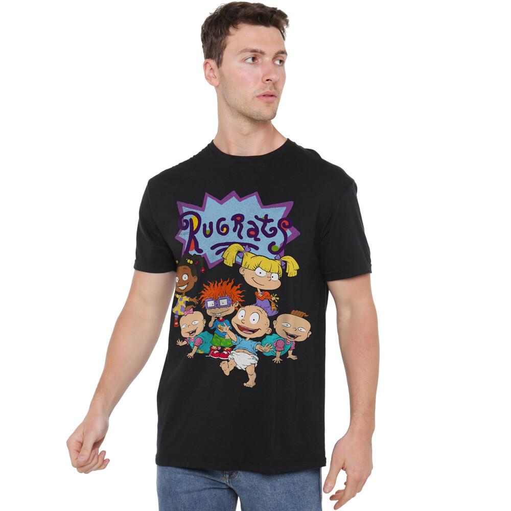 Rugrats Rugrats Group T-Shirt S-2XL Black XXXL
