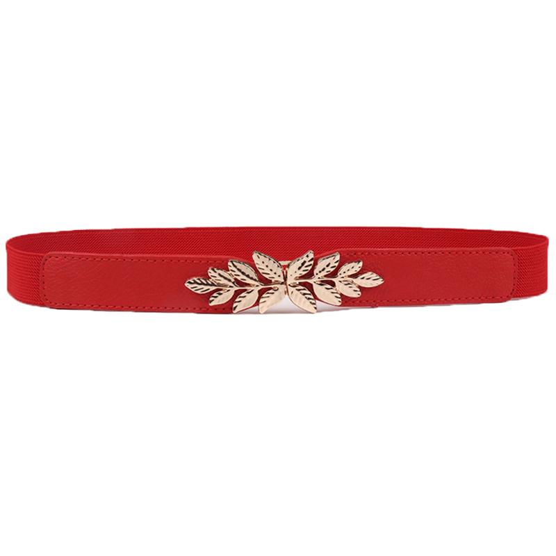 Waist Belt Elastic Slim Decorative Stretchy Quick Release Tight Waist Dress Belt