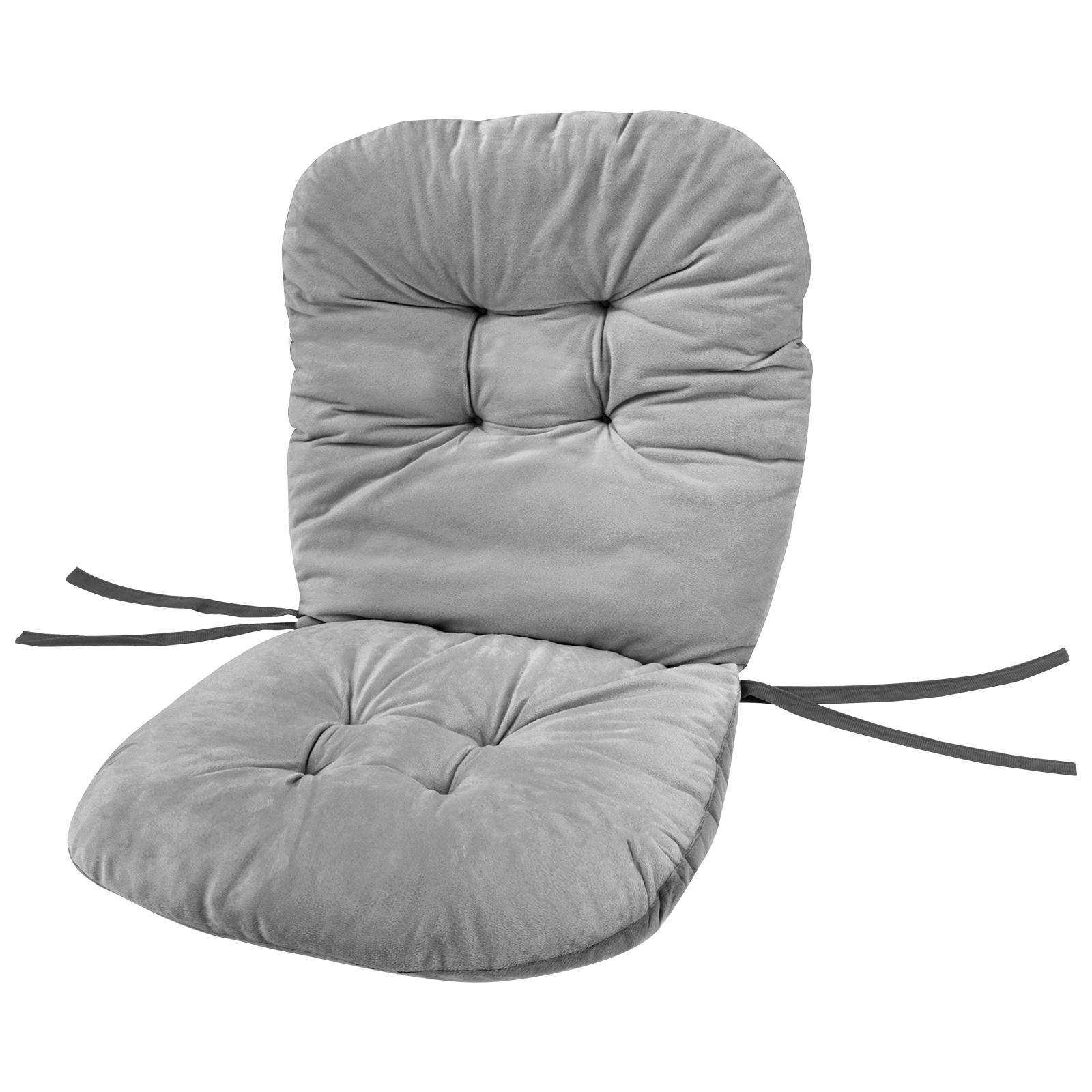 

Подушка для стула Мягкая Высокоэластичная Спинка для письменного стола и стула Ученический коврик для облегчения боли в спине при ишиасе и копчике Комфортная подушка для стула серый