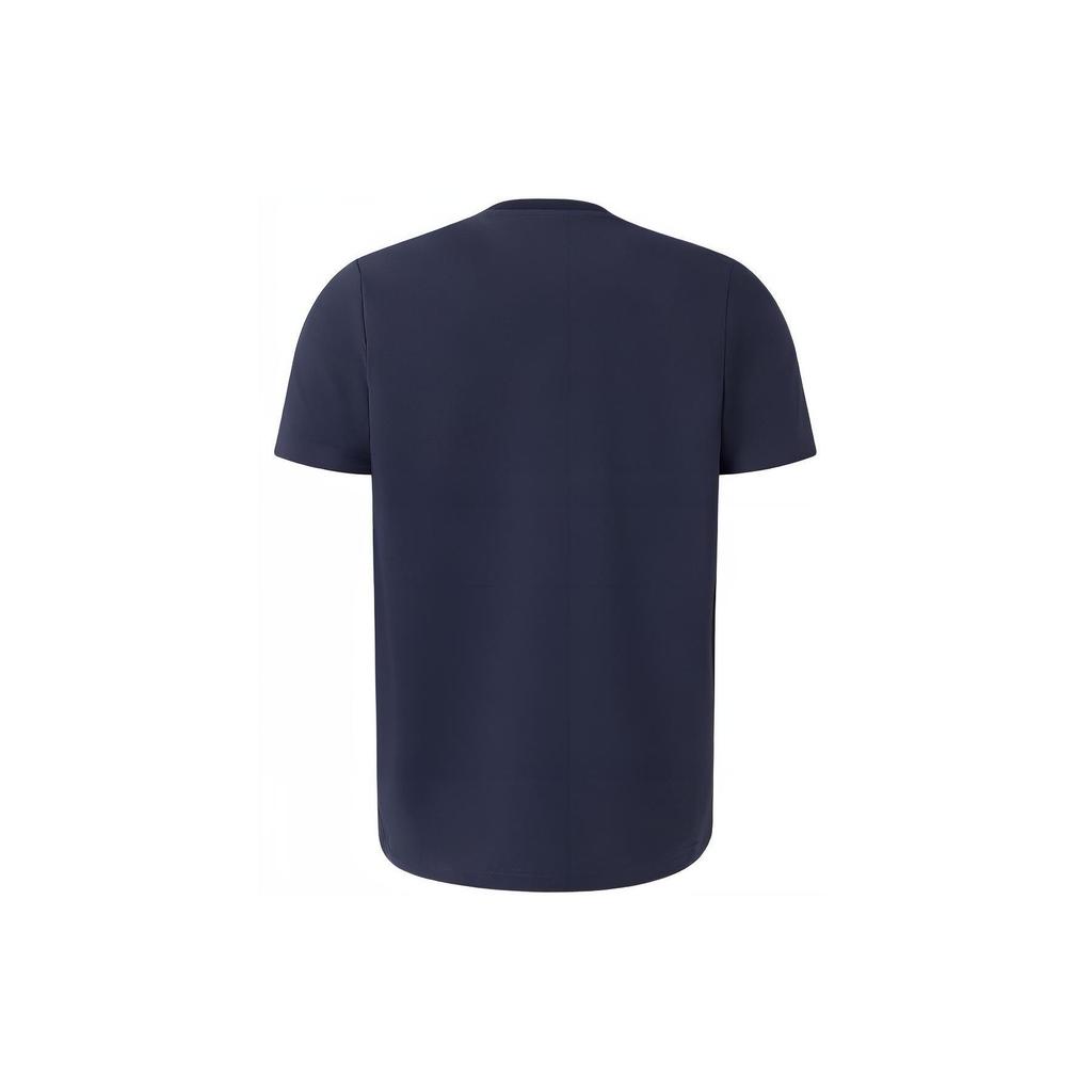 adidas Cooles Unifarbenes Outdoor Sport Lässig Gesundheit Rundhals Pullover Kurzarm T-Shirt Herren T-Shirt Dunkelblau JD5750