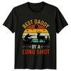 Best Daddy By A Long Unisexs TShirt Deer Hunting Hunting Fathers Day Gift For Him