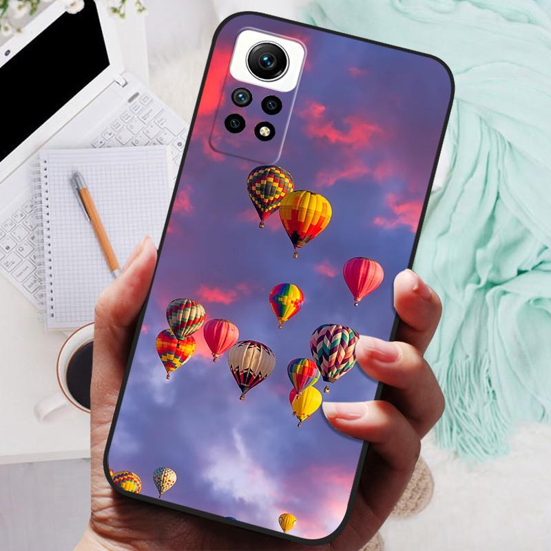 Cover For Redmi Note 12 Pro 4G Case Silicone Painted Soft Protective Black Coque For Xiaomi Redmi Note12 Pro 4G NFC Cartoon TPU