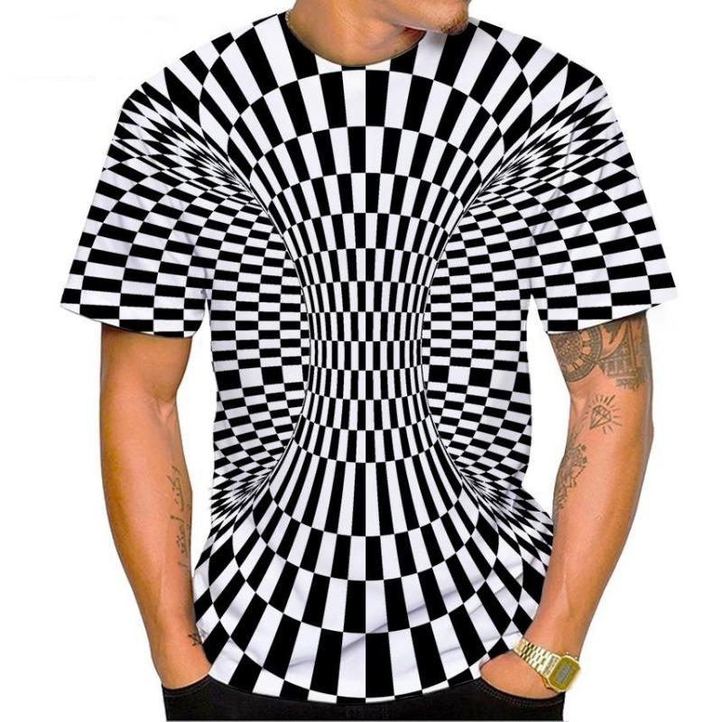 Men'S Summer Fashion Crew Neck Short-Sleeve T-Shirt, Artistic Fashion, Warrior Bear 3D Print,