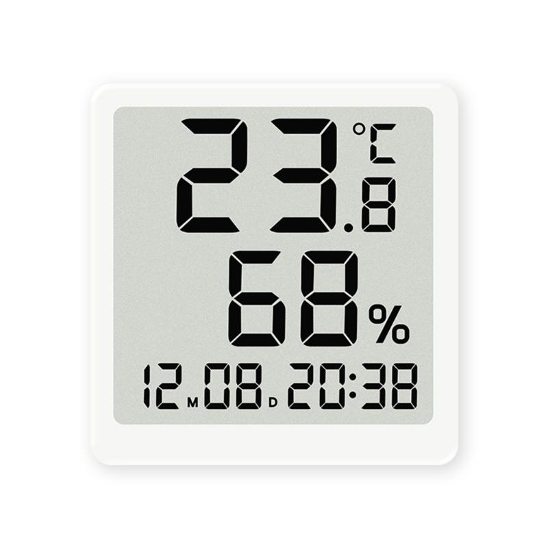 Efficient Indoor Thermograph and Hygrometer for Monitoring Room Climate for Baby Room House Office Living Room белый