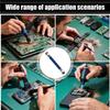 New ESD Safe Safe Brush Steel Wire Brush Precision Double Head Brush Anti-Static Keyboard Cleaning Tools Piano Maintenance