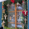 Kerststal Ornamenten 24X Houten Kerstboom Decoraties Religieuze Kerstboom Decoraties Christelijk