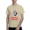 Chuck E Cheese  100 Cotton TShirt Mens Oversized T Shirts Men Crew Neck Short Sleeve S6XL