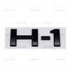 H-1 labeling suitable for modern Huiyi H1 rear word label tailgate logo body H English labeling three-dimensional modification