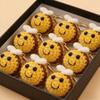 5pcs Fashion Woolen Knitting Little Bee Keychain DIY Handmade Bag Pendant Keyring for Friend Gifts Cartoon Cute Animal Key Chain