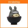 Cute Totoro Cartoon Bowl Sitting Cat Mini Model Ornament For Landscape Decor