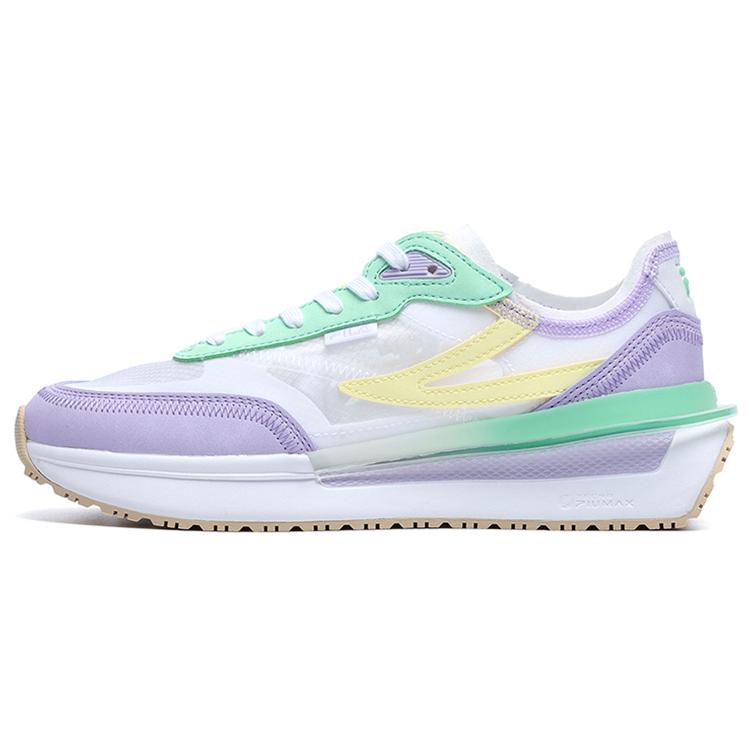 Кроссовки FILA Renno Classics  Белый Сиреневый Зеленый  Женские F12W226122FWP 35.5