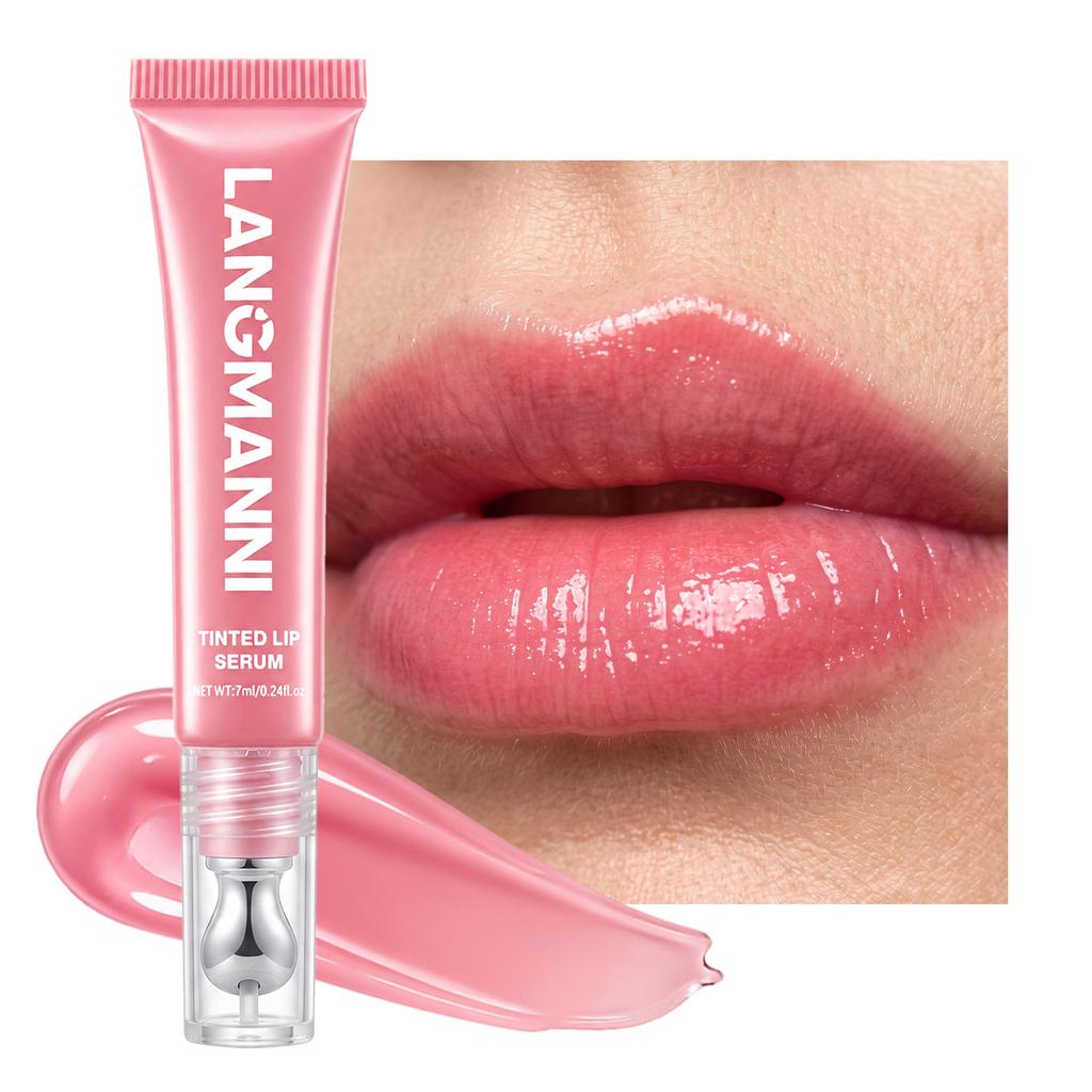 Moisturizing Lip Lotion Essence Volumizing Lip Glaze Women's Moisturizing and Moisturizing Natural Lip Gloss Hydrating Lip Gloss