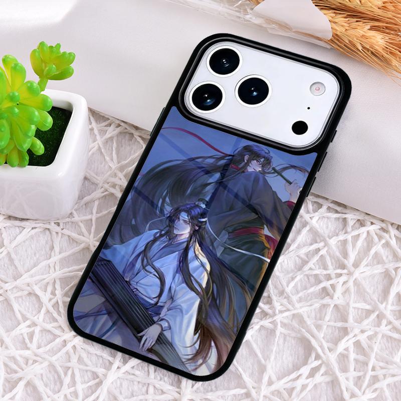 Cartoon Mo dao Zu shi Phone Case for iPhone 17 Air 16 15 11 12 14 13 Pro Max Shockproof Cover