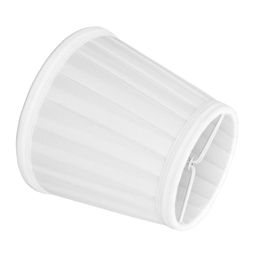 2PCS Lightweight Small Lamp Shades Clip On Design Modern Simple Lampshade Lamp Shades Bedroom