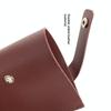 PU Leather Cleaver Protective Sheath Secure Snap Fastener Waterproof Durable for Home Kitchen Small Business Catering Use
