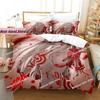 Comforter Deadman Wonderland Bedding Set Single Twin Full Queen King Size Bed Set Aldult Kid Bedroom S 3D Cama De Casal